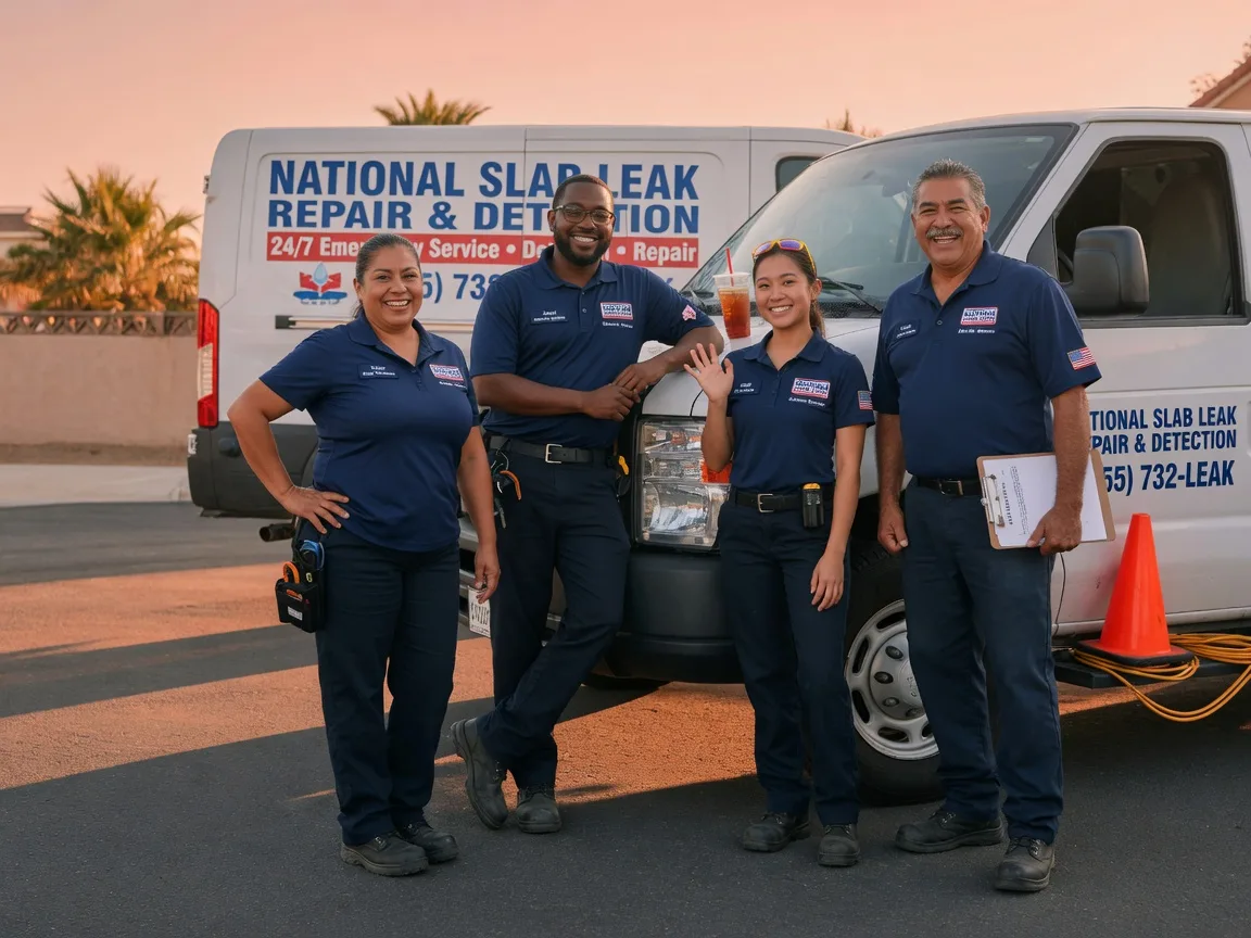 Slab Leak Detection company in Ben Franklin, TX